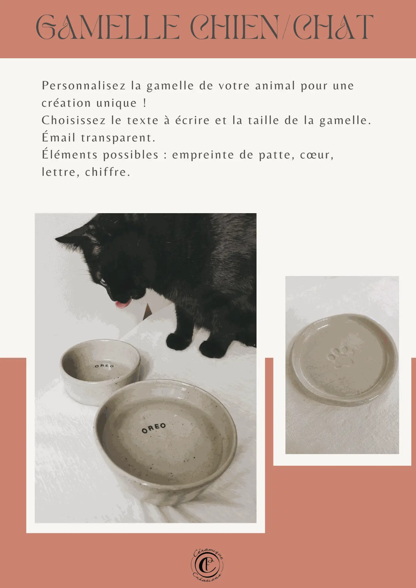 gamelle personnalisée