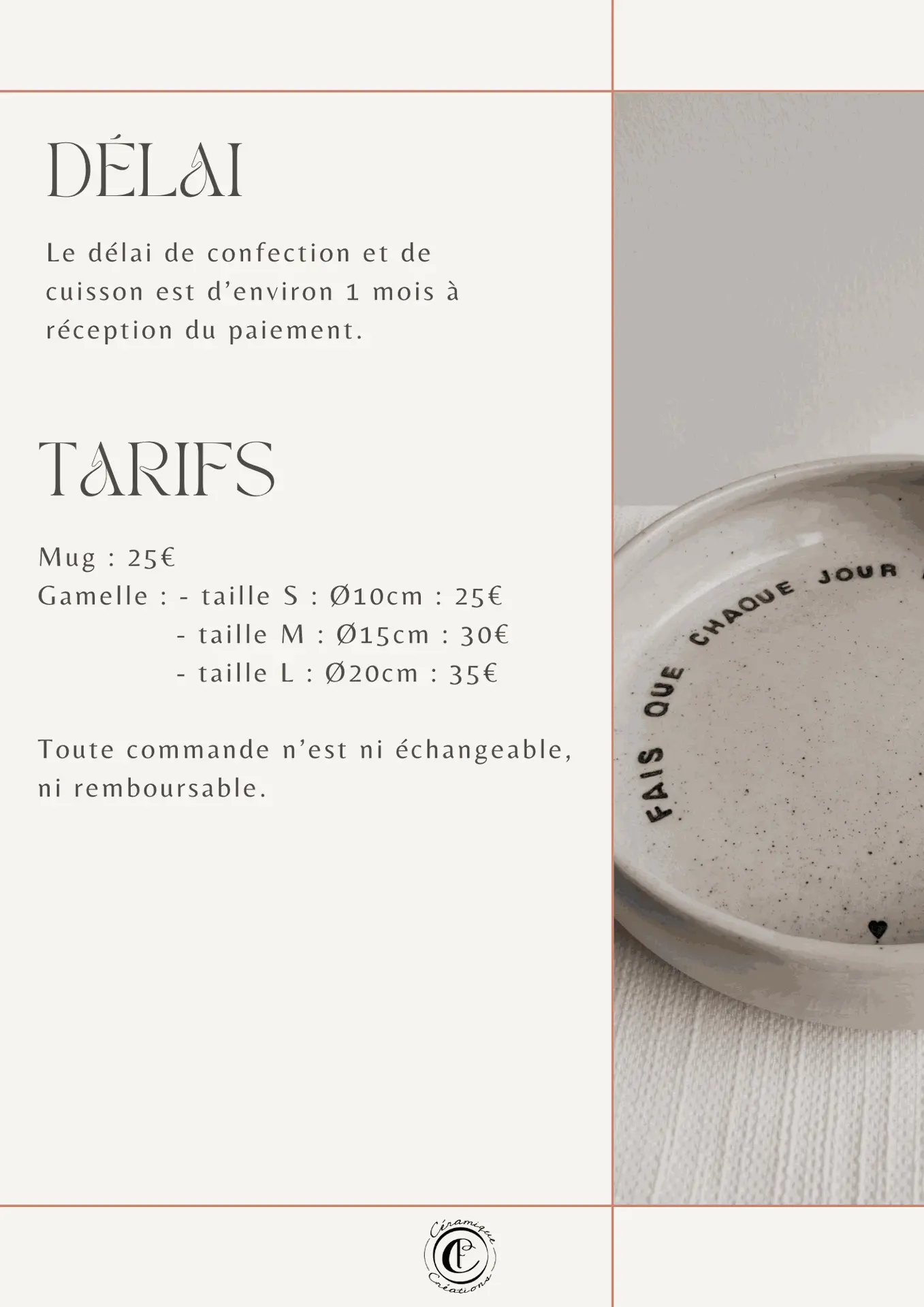 poterie personnalisée Montpellier